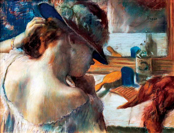  埃德加·德加 Edgar Degas—— 化妆的女子